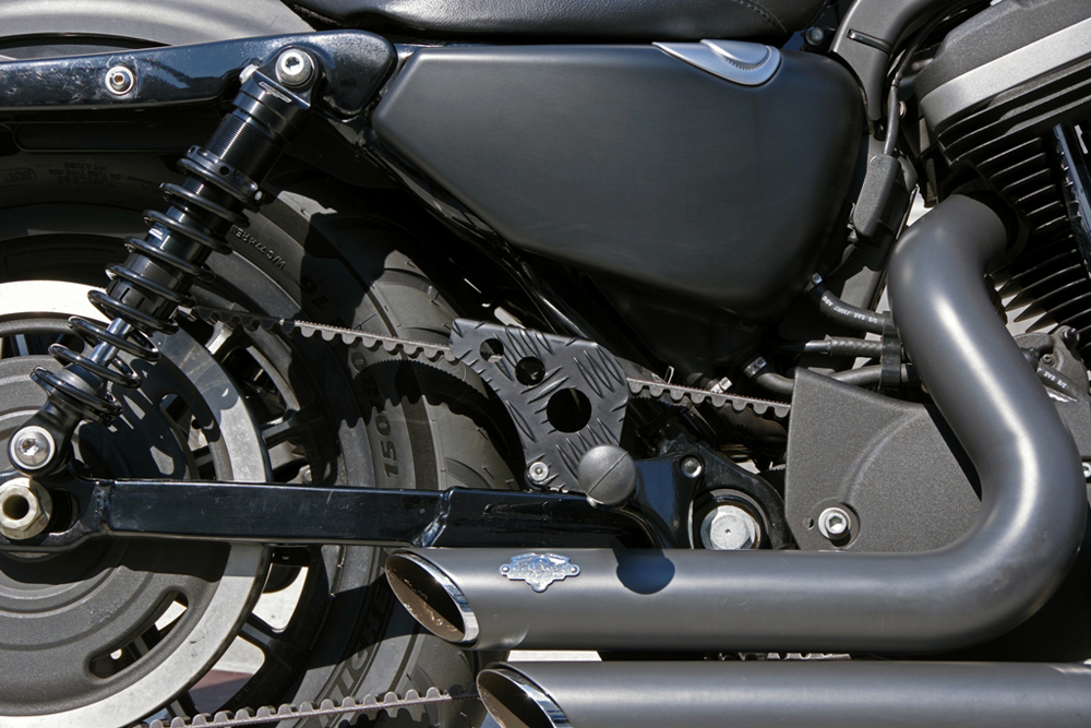 ハーレー スポーツスターS ベルトガード ブラック 【Thunderbike】22-85-010 直売価格